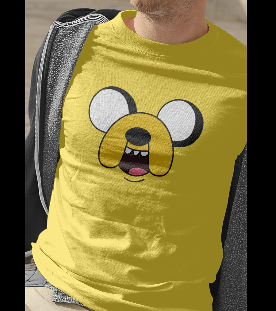Adventure Time Jake The Dog Face T-Shirt