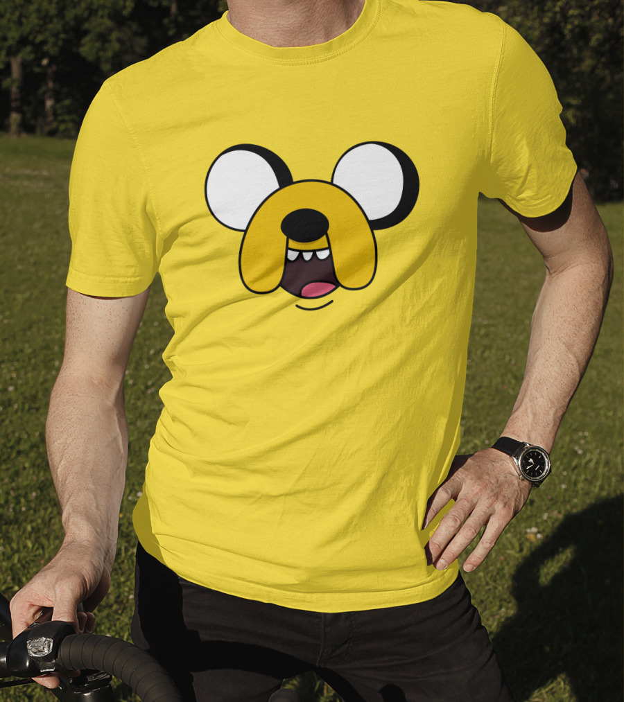Adventure Time Jake The Dog Face T-Shirt
