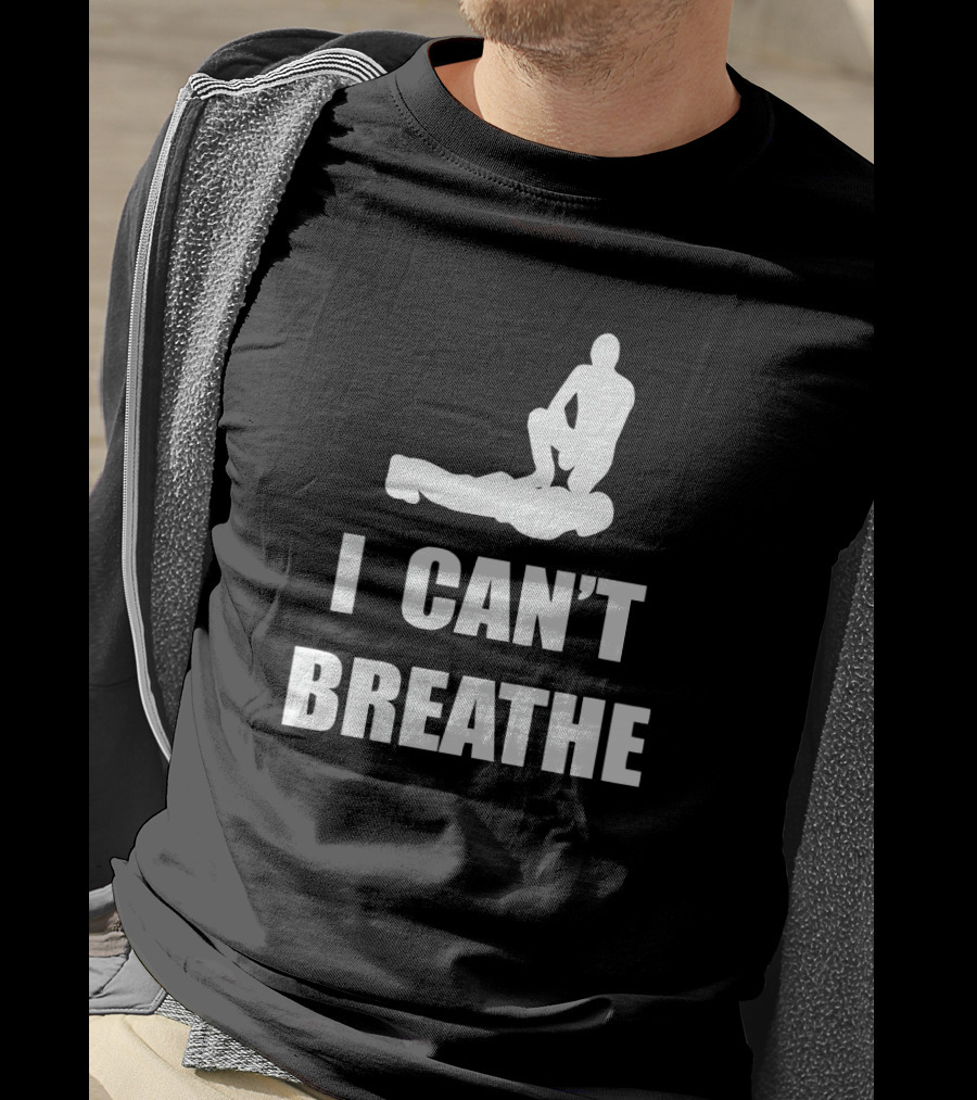 I CAN'T BREATHE Silhouette Protest T-Shirt
