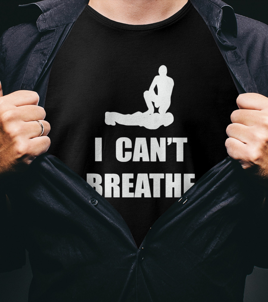 I CAN'T BREATHE Silhouette Protest T-Shirt