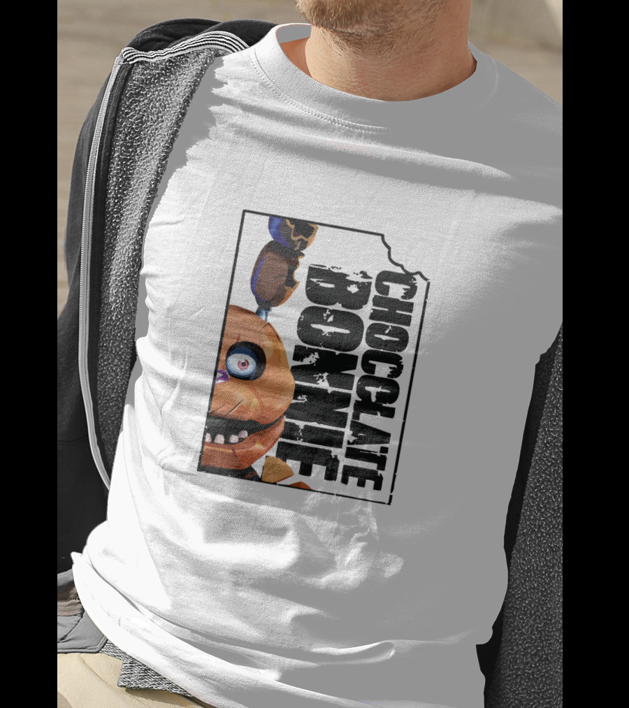 Chocolate Bonnie Fnaf AR Merch Store T-Shirt