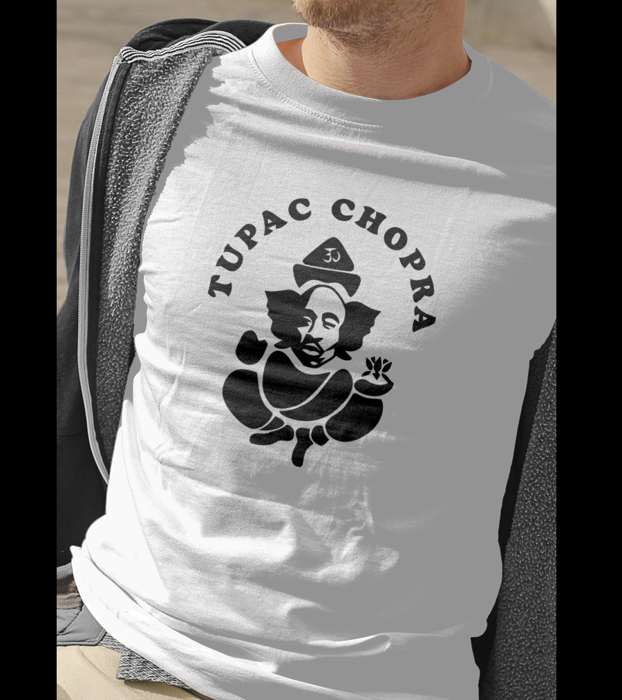 Tupac Chopra Meditation Iconic Mashup T-Shirt