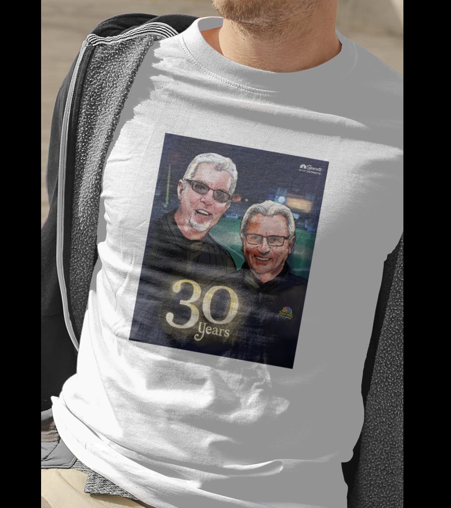 Kruk And Kuip 30 Years NBC Sports Giants Celebrating Broadcasting Legends T-Shirt