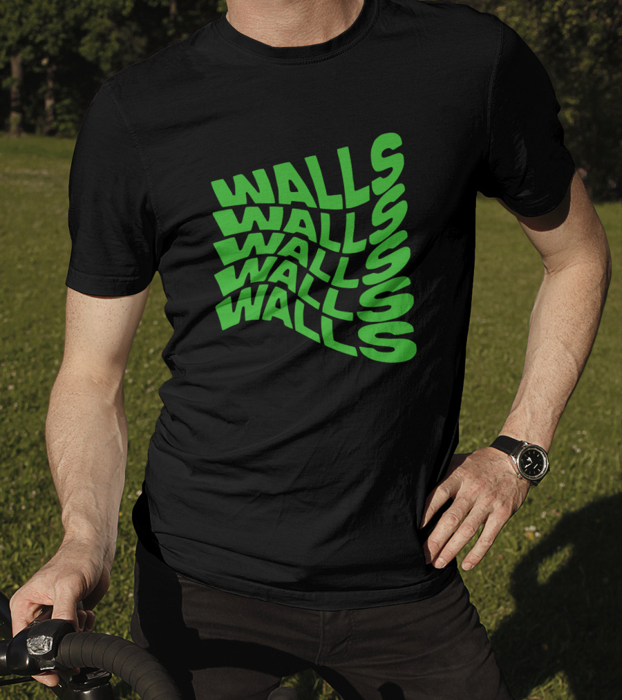 Louis Tomlinson Walls Text Green T-Shirt