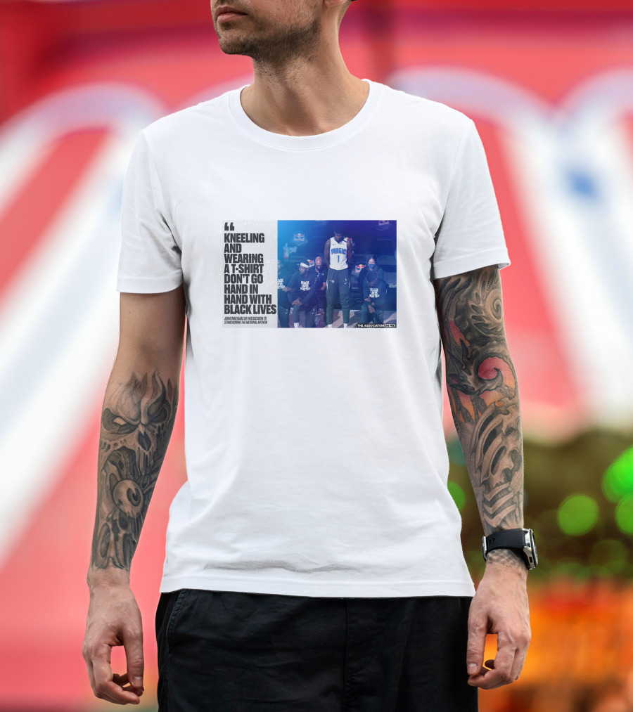 Jonathan Isaac Magic Jersey Quote Kneeling Black Lives T-Shirt