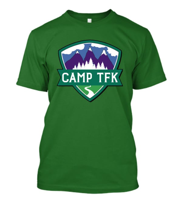 Camp TFK Mountain Adventure Badge T-Shirt