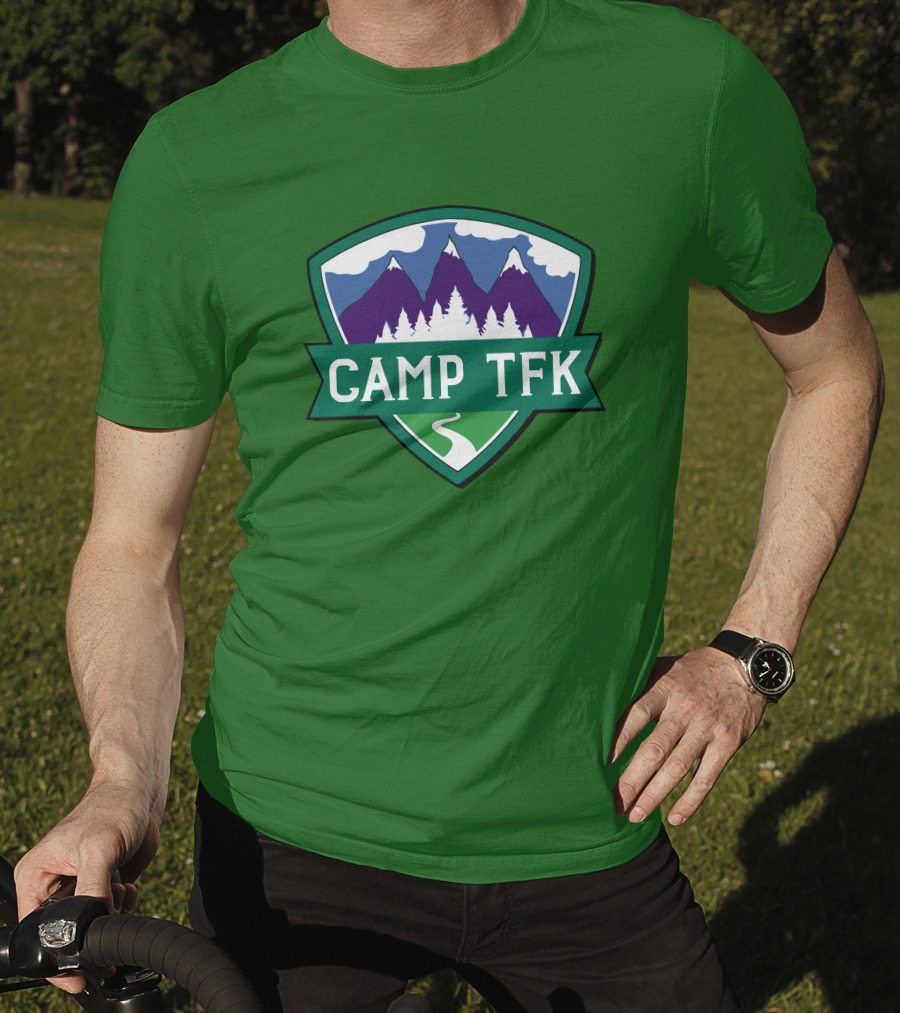 Camp TFK Mountain Adventure Badge T-Shirt