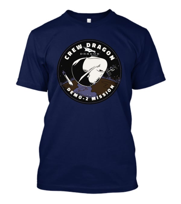 Crew Dragon Demo-2 Mission SpaceX T-Shirt