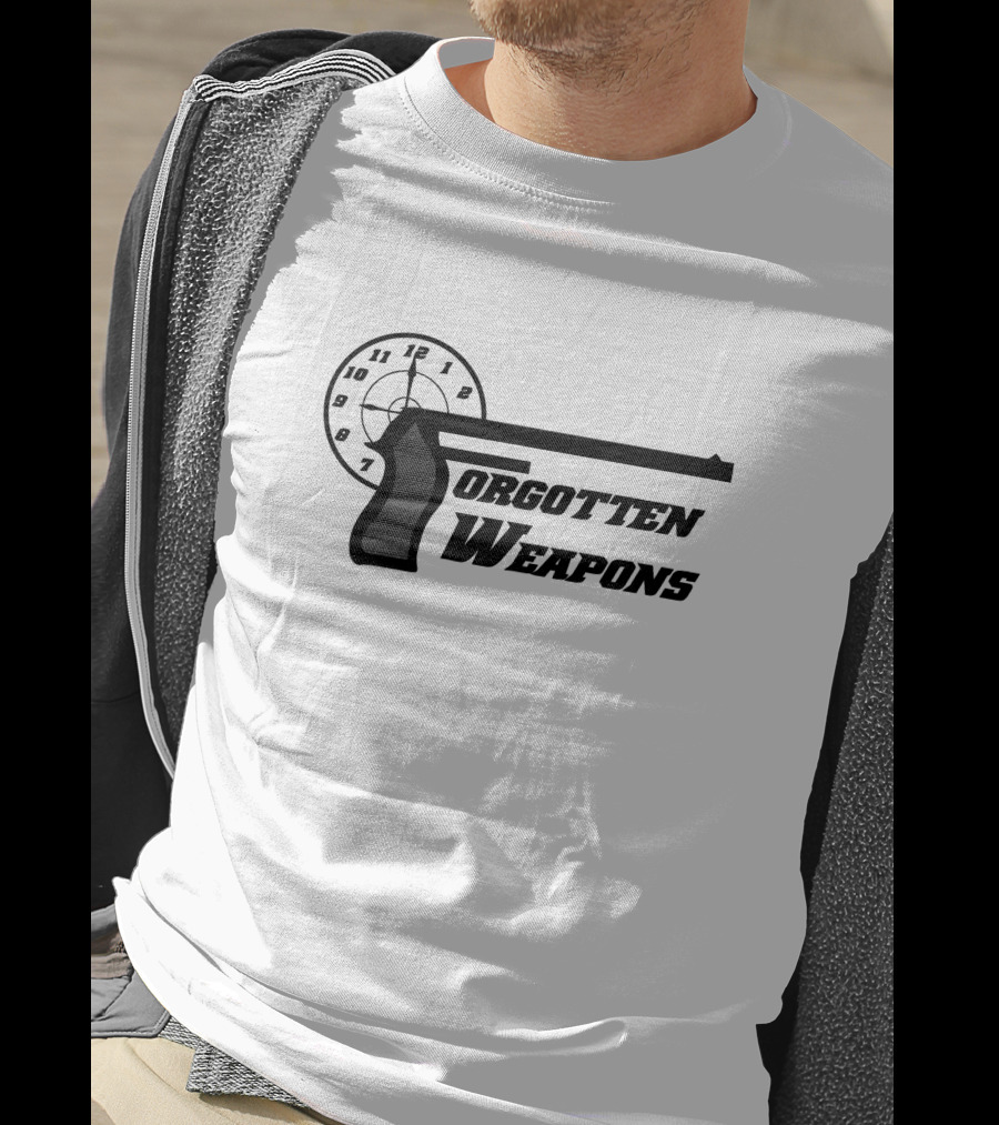 Forgotten Weapons Clock Shooting Target T-Shirt