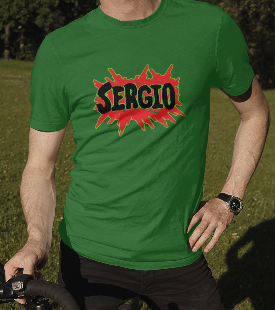 Sergio Romo Day Sergio Logo Burst T-Shirt
