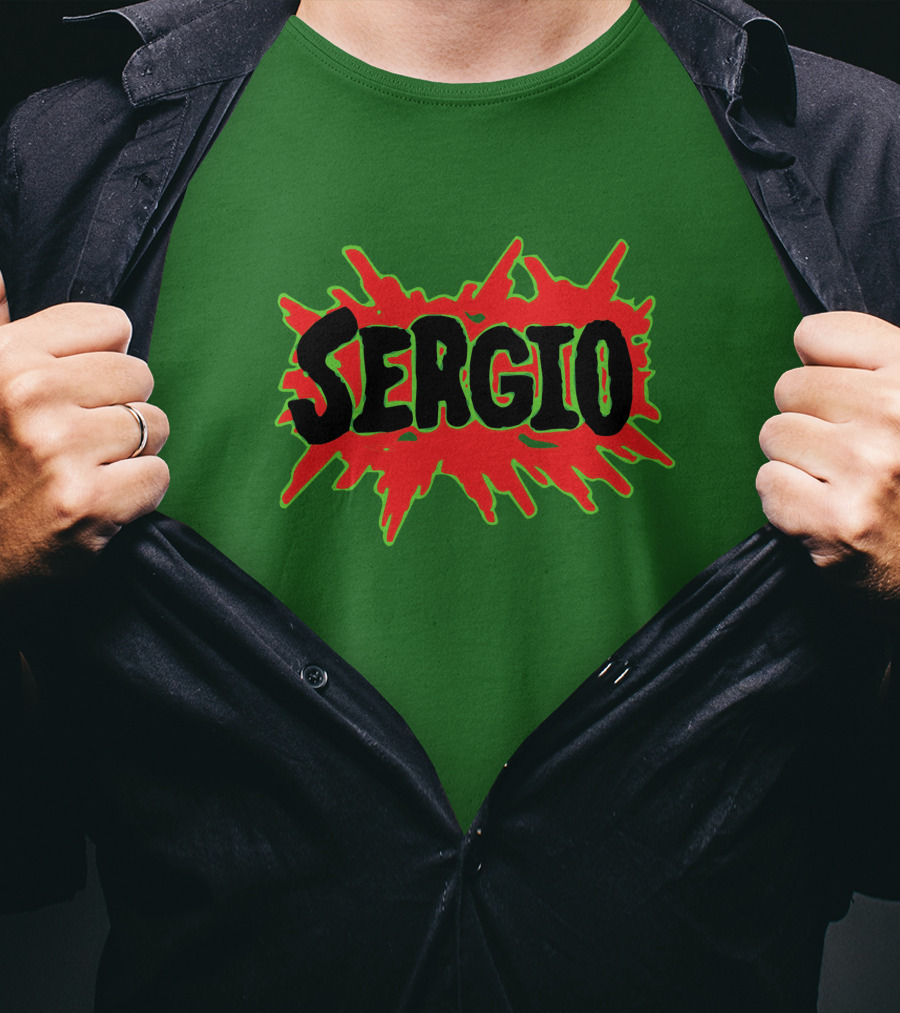 Sergio Romo Day Sergio Logo Burst T-Shirt