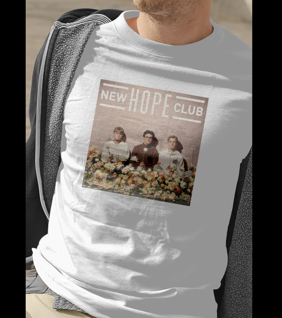 New Hope Club Album Cover Floral T-Shirt