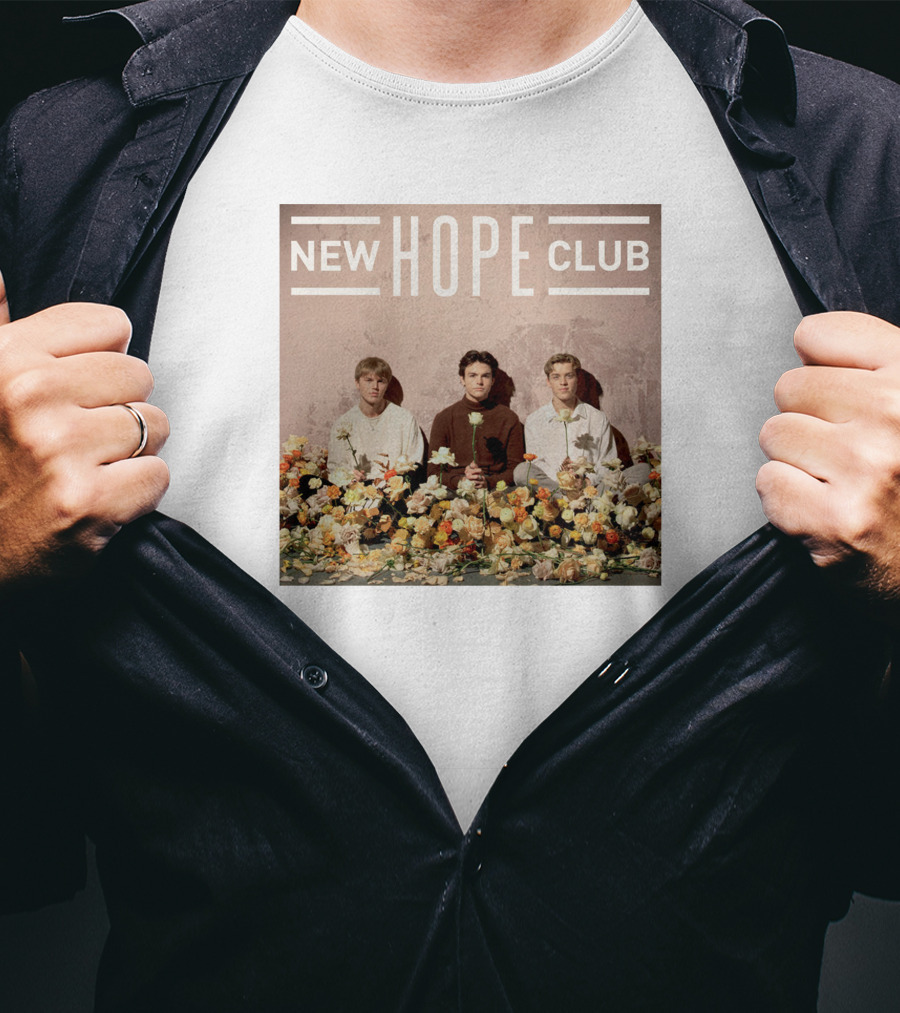 New Hope Club Album Cover Floral T-Shirt