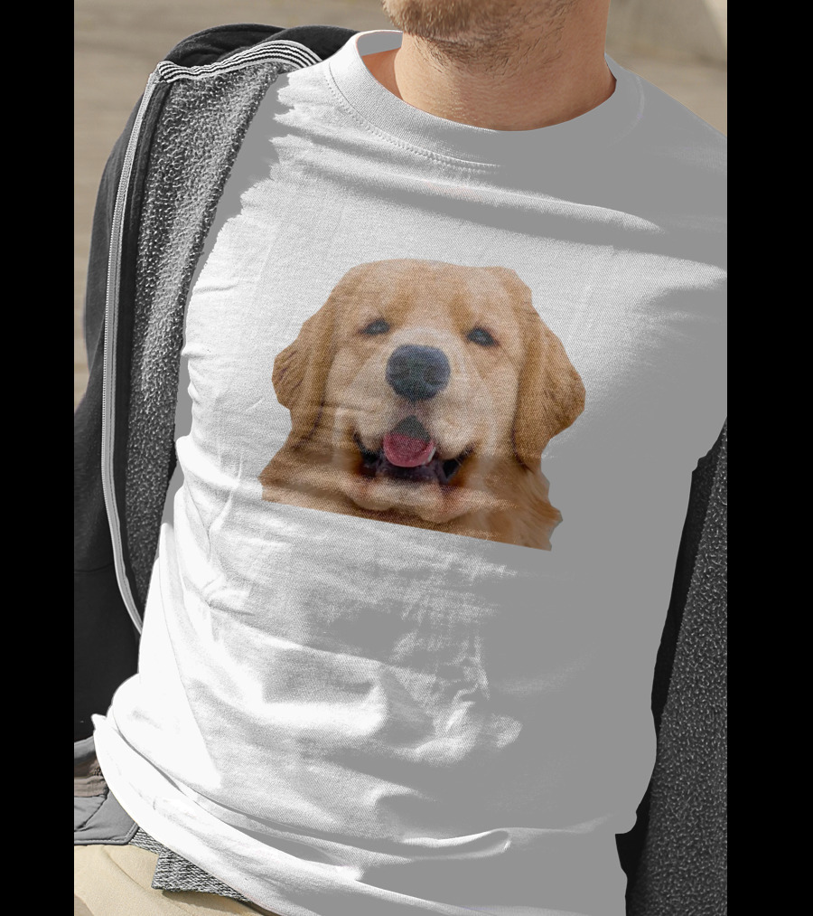 Tucker Budzyn Golden Retriever Face T-Shirt