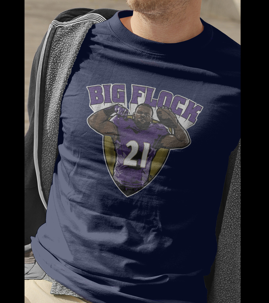 Mark Ingram Big Flock Number 21 Football T-Shirt