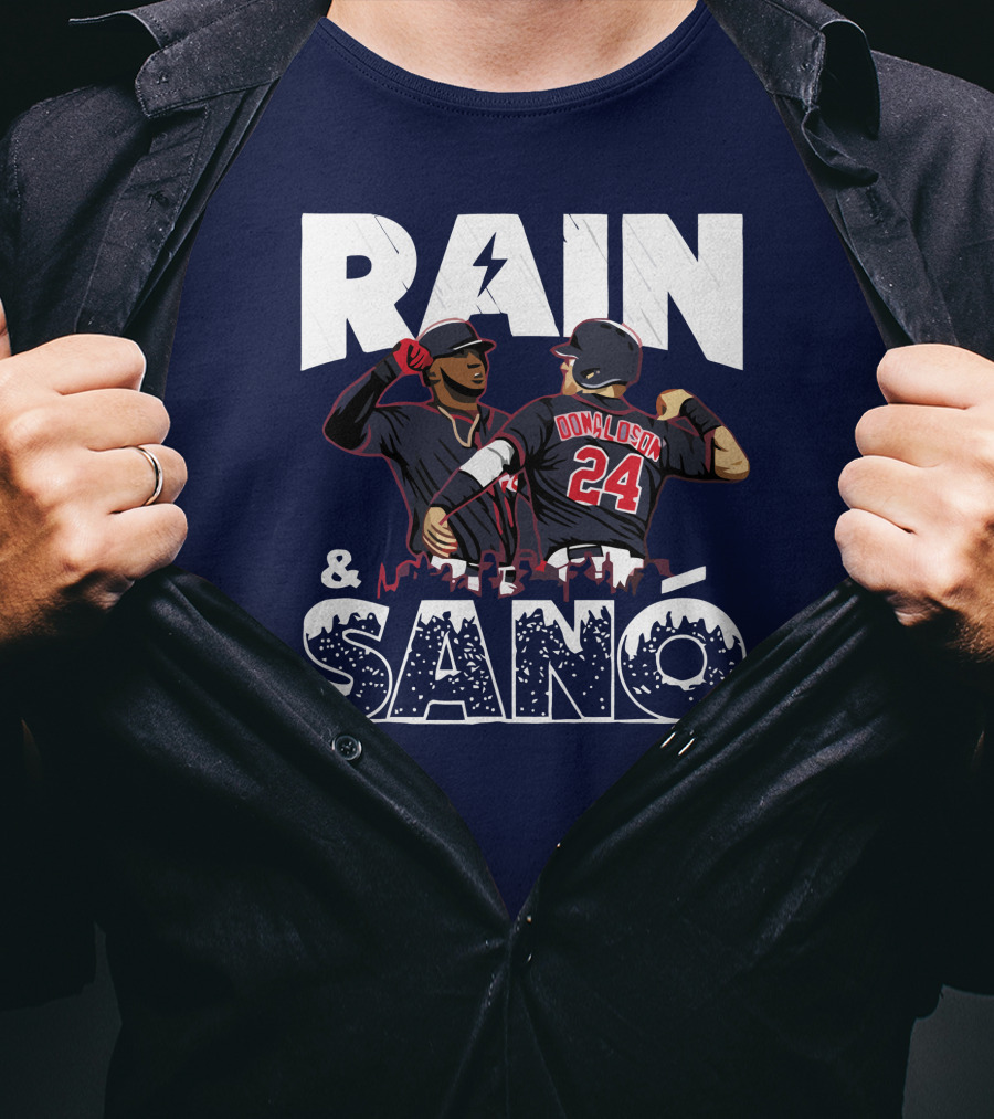 RAIN AND SANO BASEBALL DONALDSON 24 T-Shirt