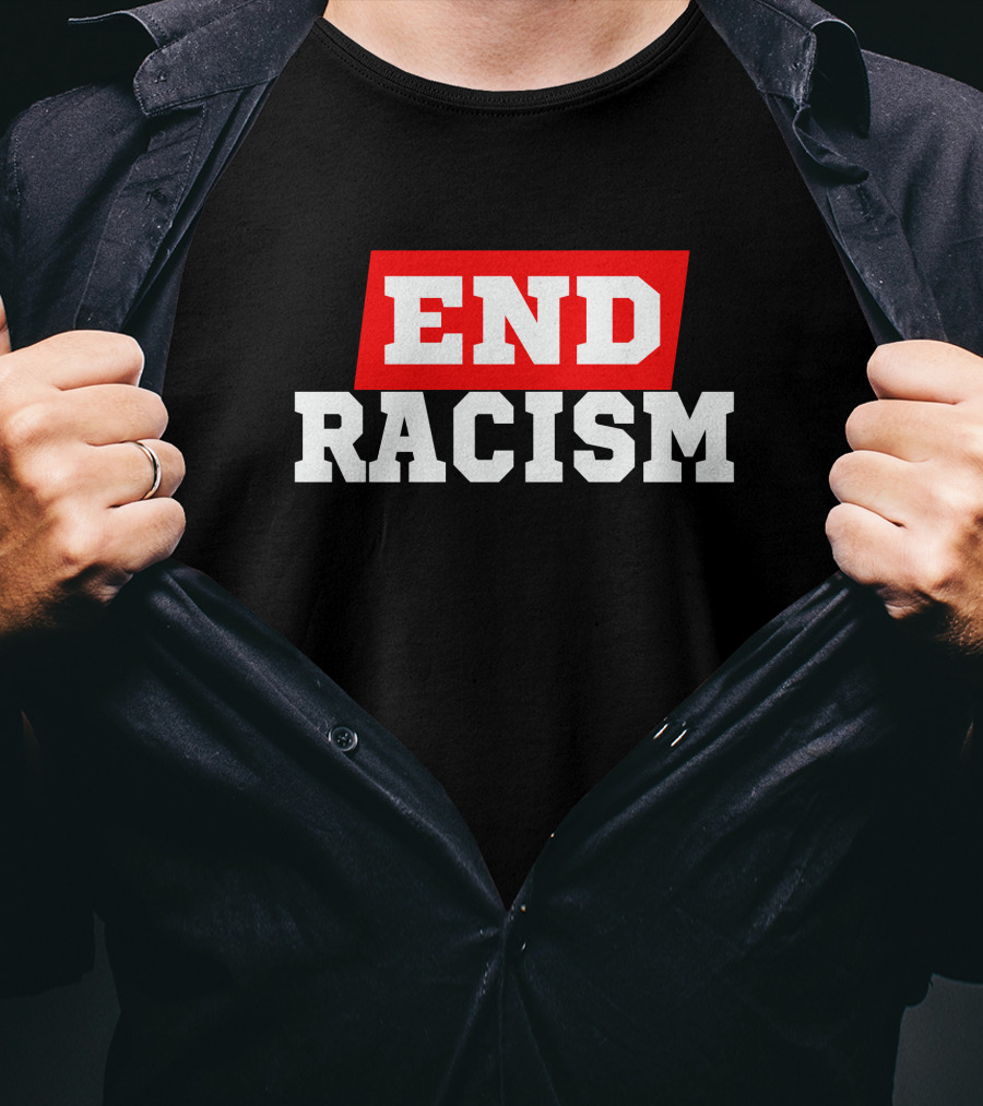 NFL End Racism Stop Racism Movement T-Shirt