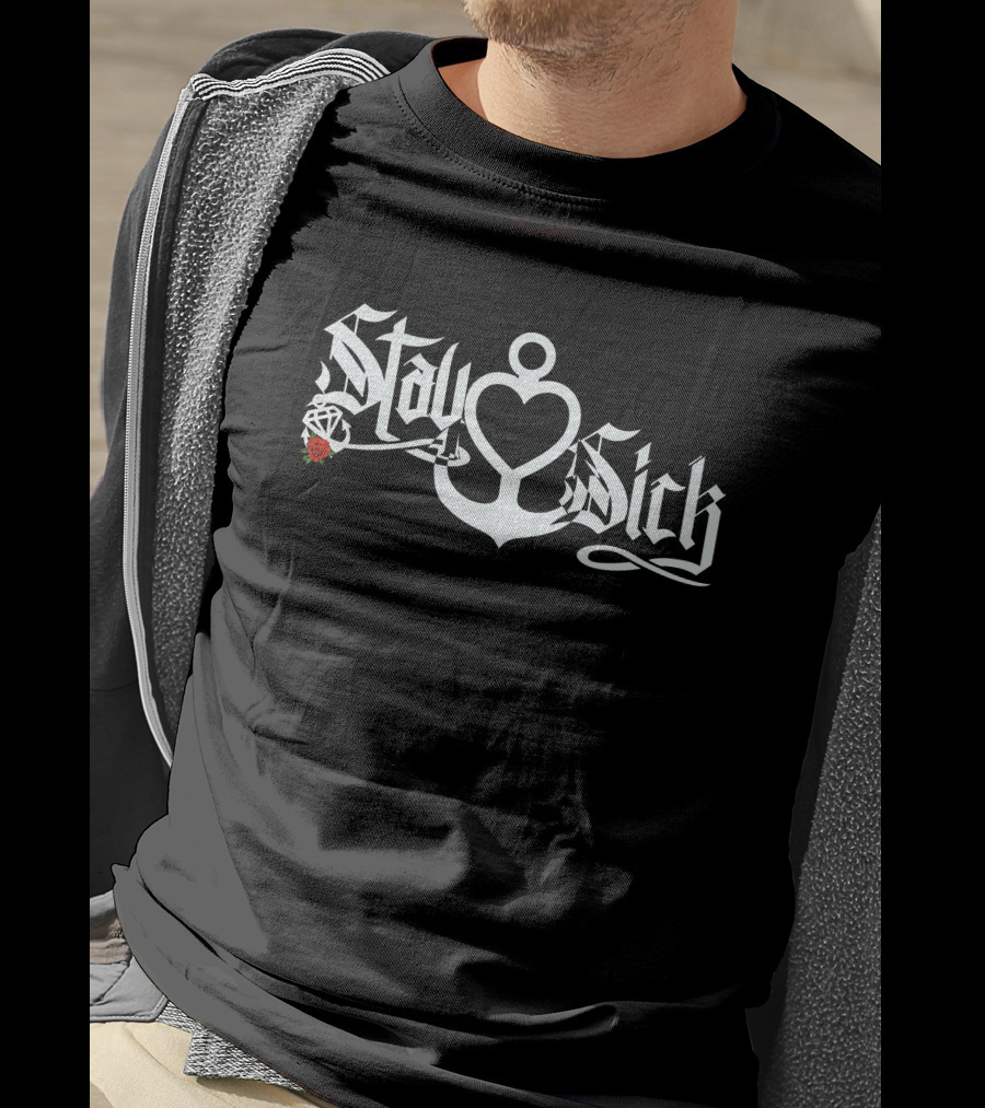 Stay Sick Threads Anchor Rose T-Shirt