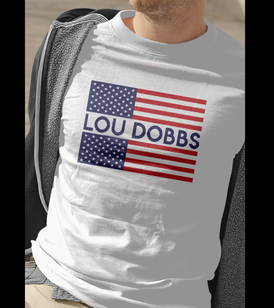 LOU DOBBS American Flag T-Shirt