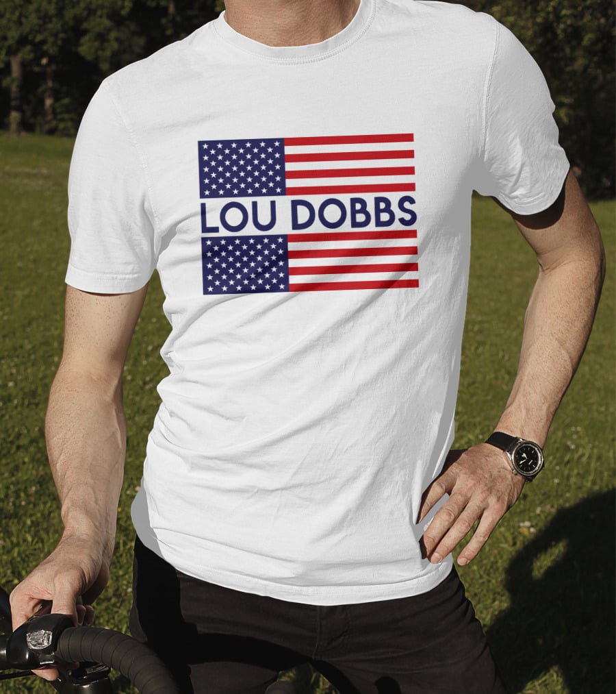 LOU DOBBS American Flag T-Shirt