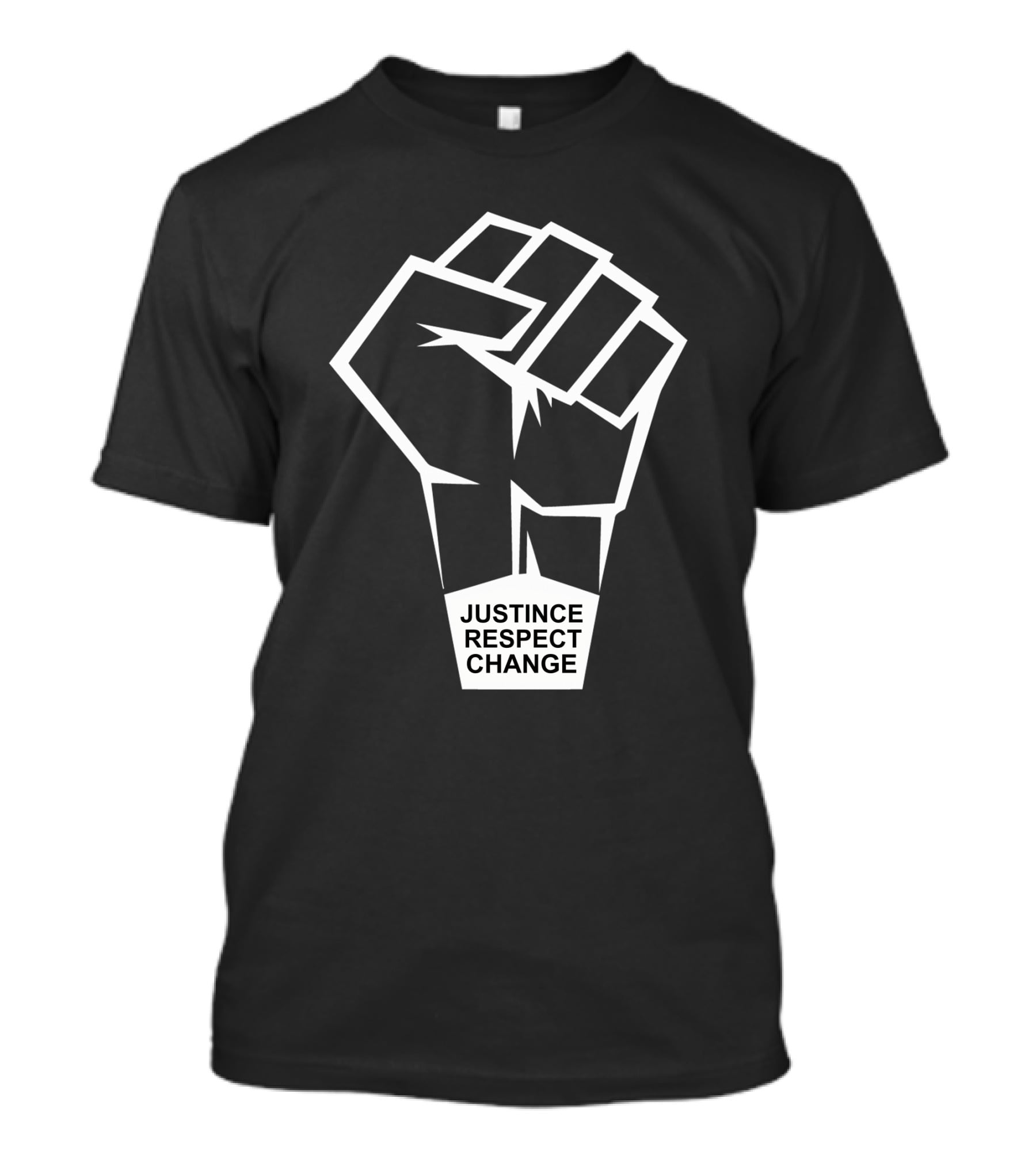 Kohls BLM Justice Respect Change Fist T-Shirt