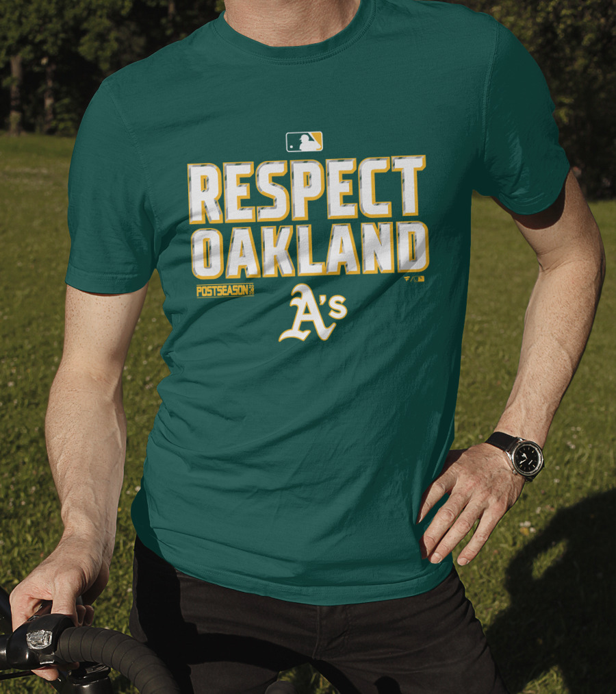 Respect Oakland A's Postseason MLB T-Shirt