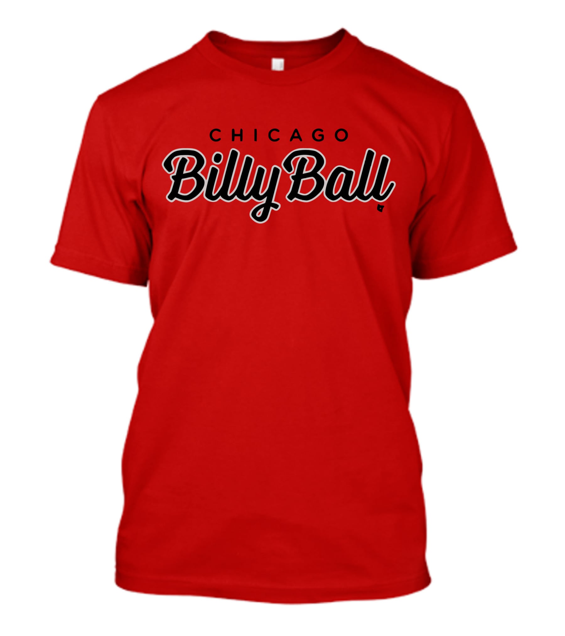 Chicago Billy Ball Red T-Shirt