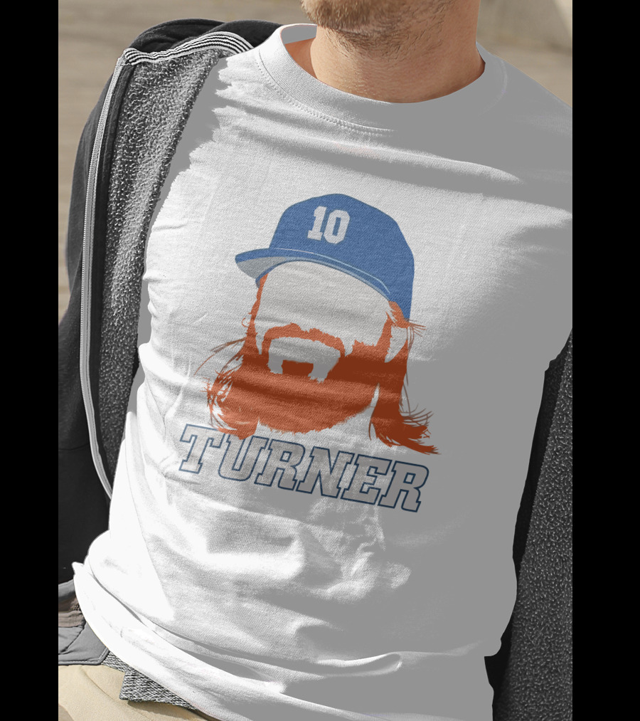 Turner 10 Blue Cap Orange Beard T-Shirt