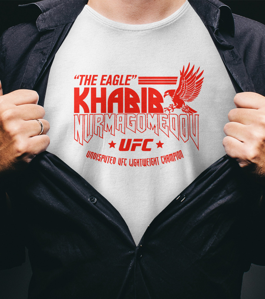 The Eagle Khabib Nurmagomedov UFC Undisputed Lightweight Champion T-Shirt