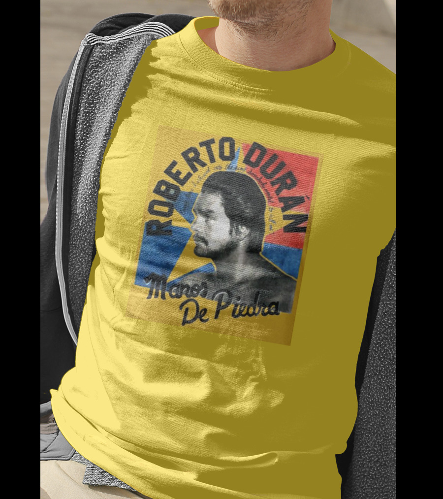 Roberto Durán Manos De Piedra Retro Boxing Legend Classic T-Shirt