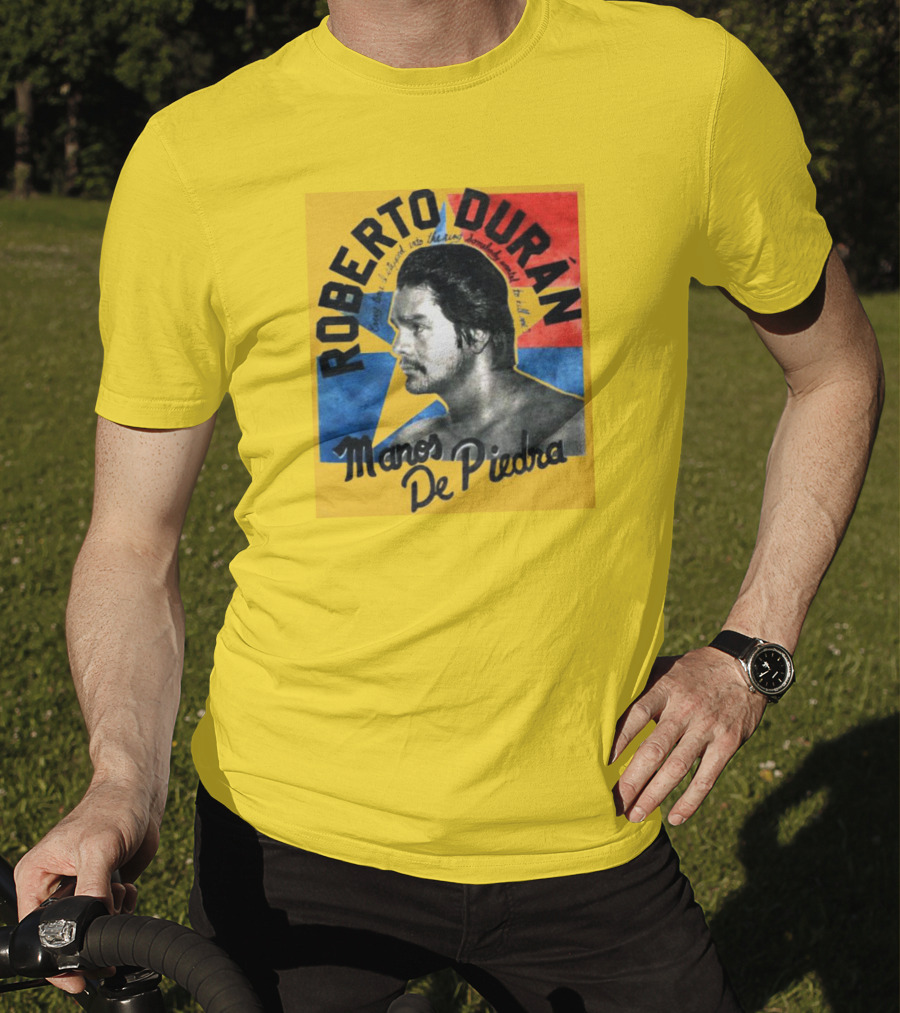 Roberto Durán Manos De Piedra Retro Boxing Legend Classic T-Shirt