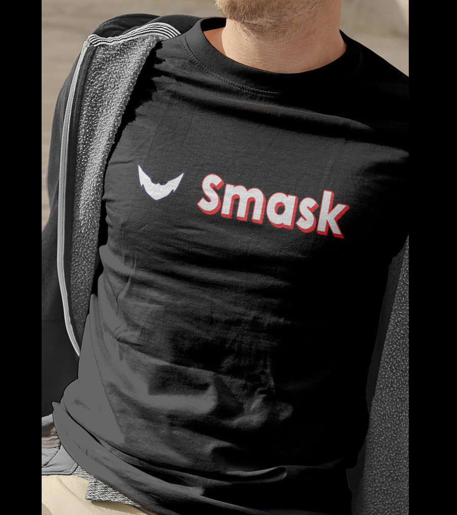 Smask Monster Grin Face T-Shirt