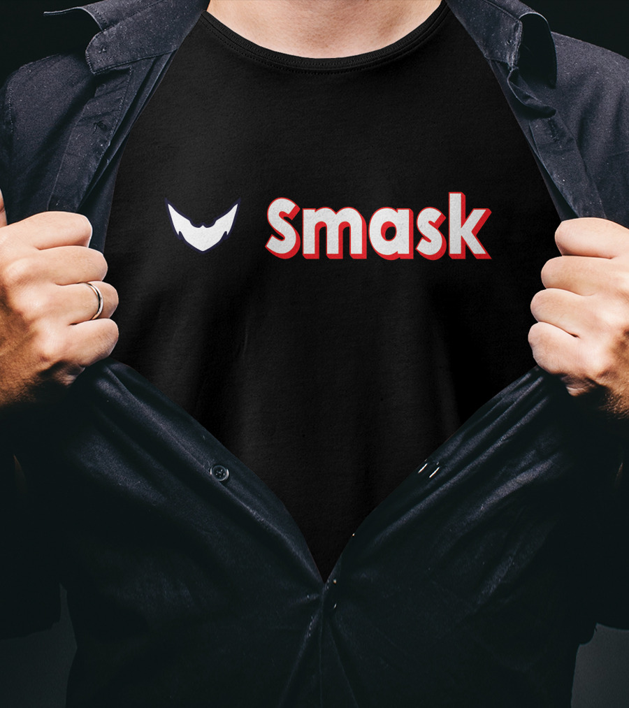 Smask Monster Grin Face T-Shirt