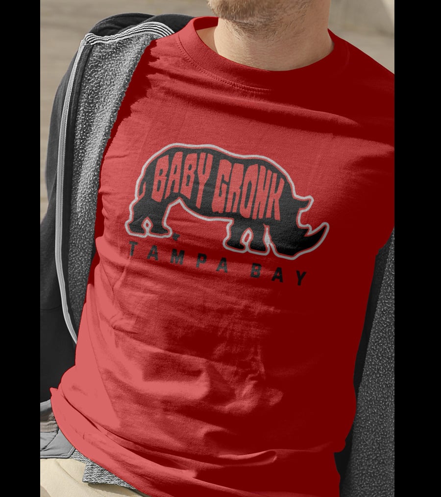 BABY GRONK TAMPA BAY Rhino T-Shirt