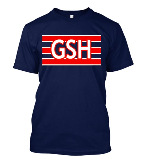 GSH Chicago Bears Stripe Emblem T-Shirt