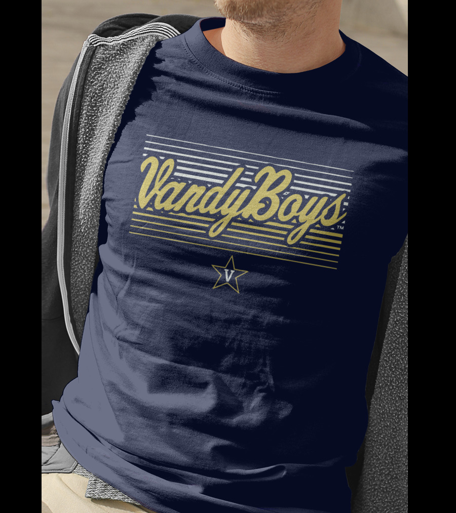 VandyBoys Vanderbilt Baseball Vandy Star T-Shirt