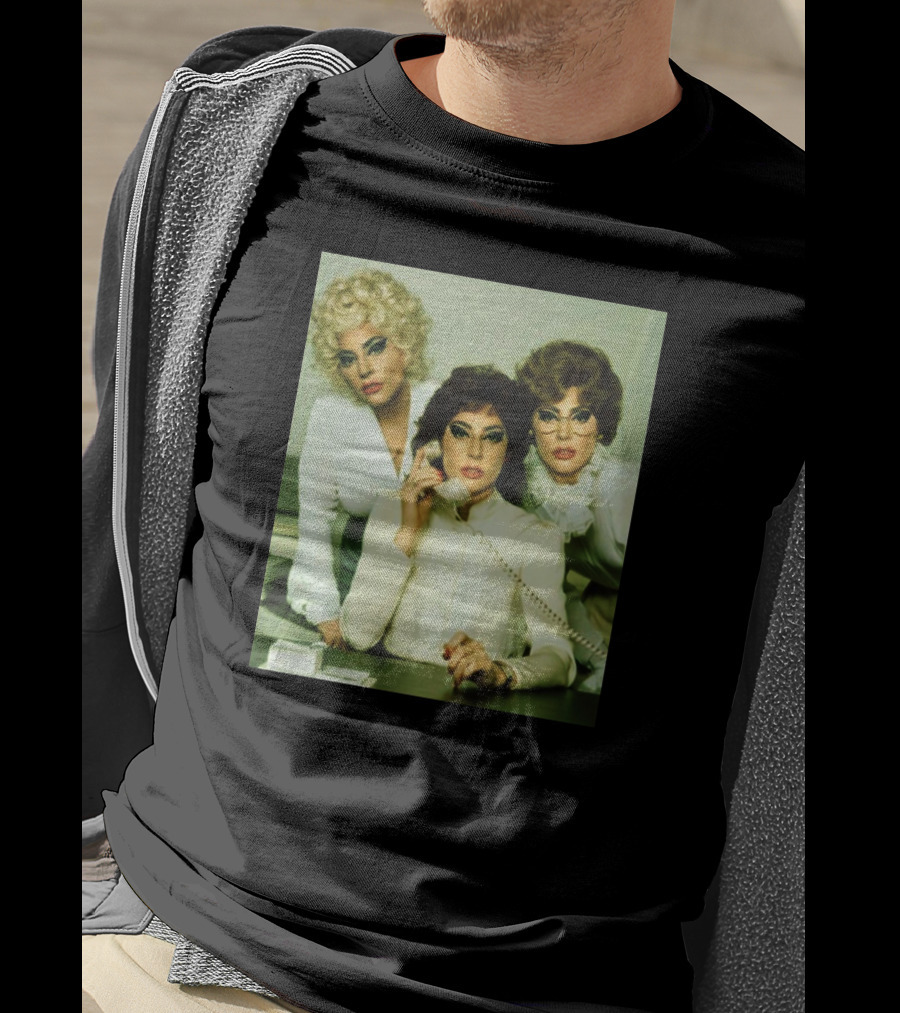 Ronald Mcdonkey Merch Gaga 9To5 Retro Trio Office Vibe T-Shirt