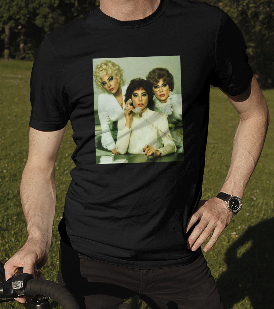 Ronald Mcdonkey Merch Gaga 9To5 Retro Trio Office Vibe T-Shirt
