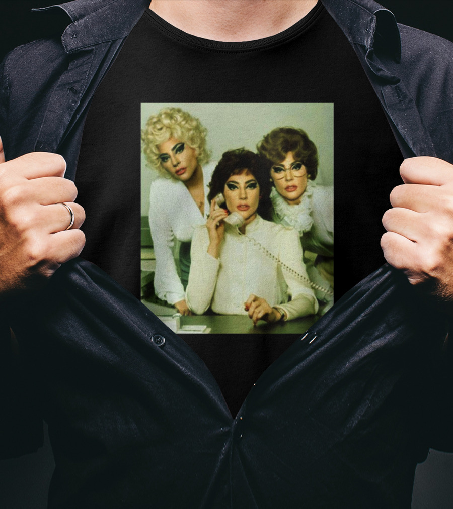 Ronald Mcdonkey Merch Gaga 9To5 Retro Trio Office Vibe T-Shirt