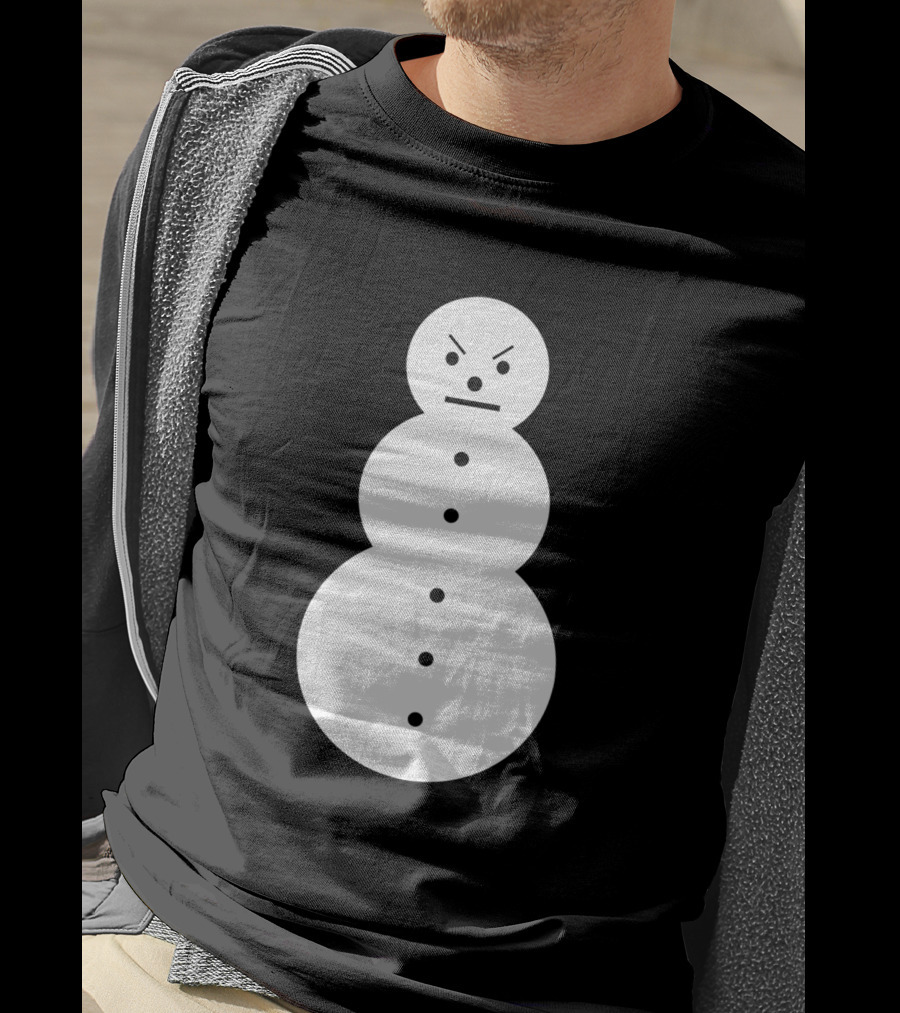 Young Jeezy Snowman Angry Simple T-Shirt