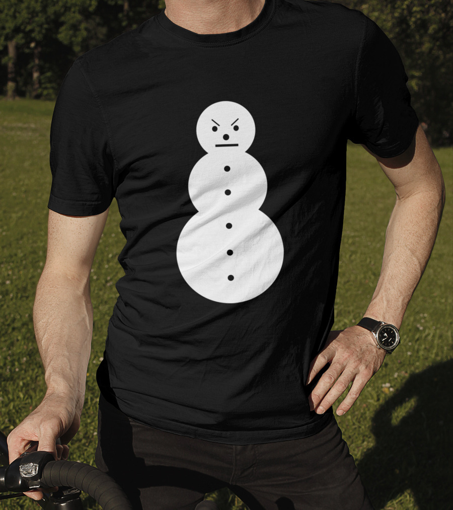 Young Jeezy Snowman Angry Simple T-Shirt