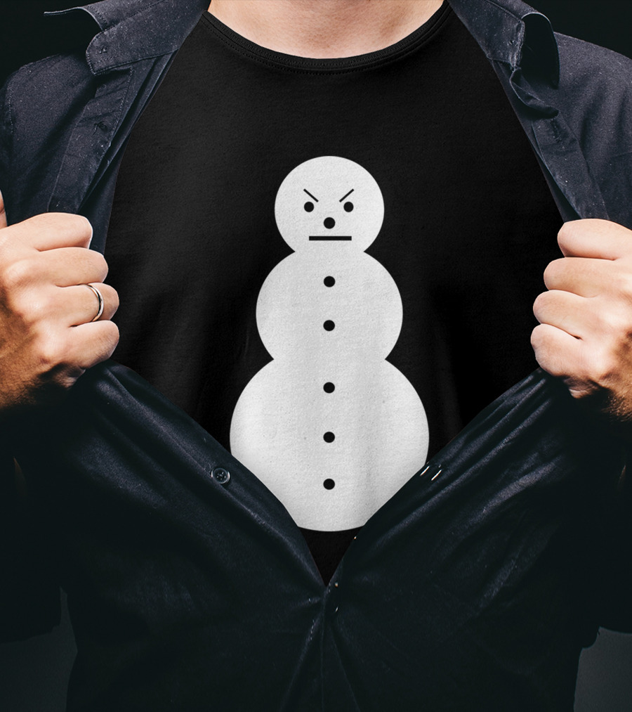 Young Jeezy Snowman Angry Simple T-Shirt