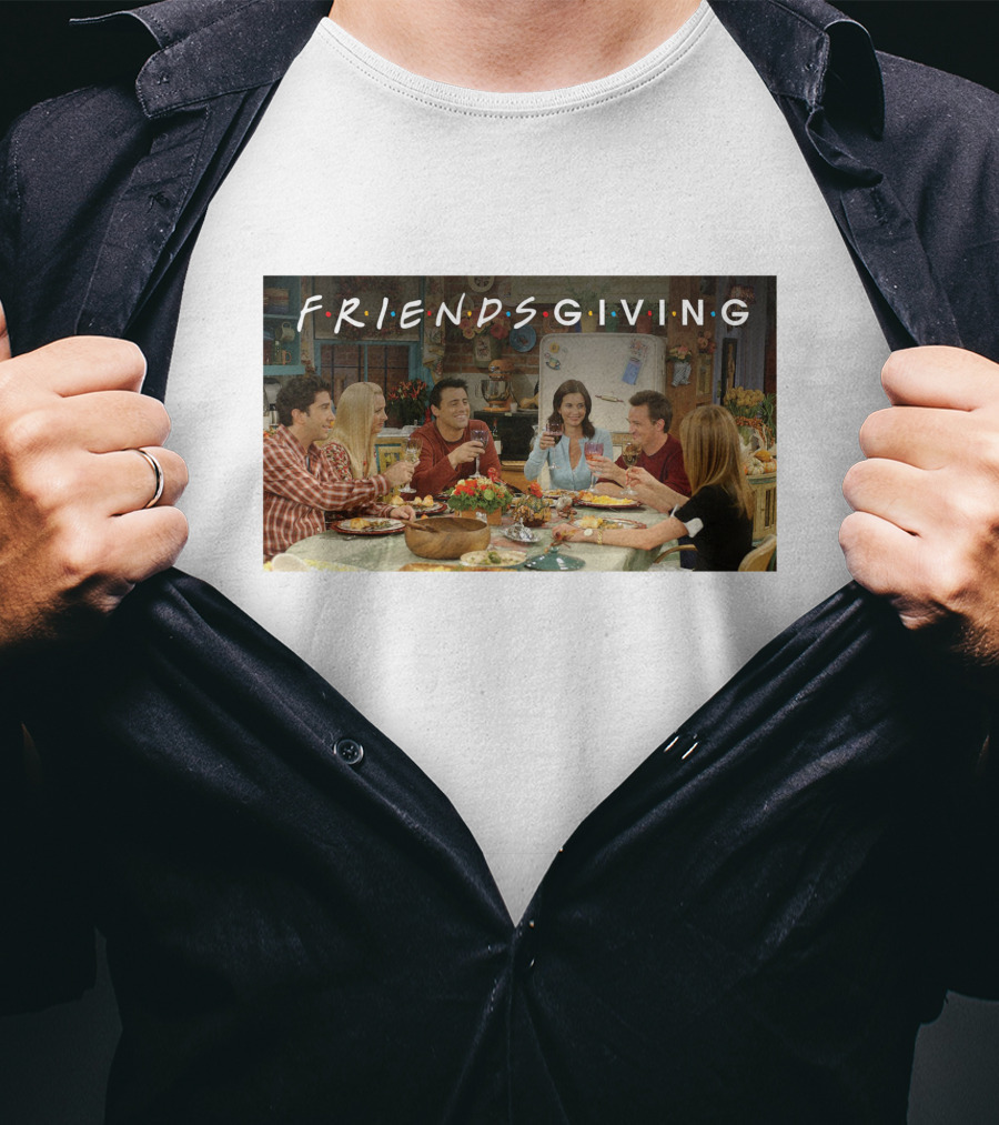 FRIENDSGIVING Friends Sitting At A Table T-Shirt