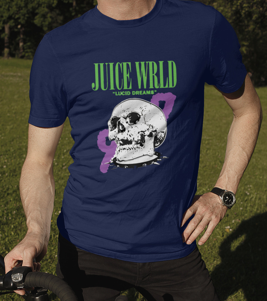 JUICE WRLD LUCID DREAMS 999 Skull T-Shirt