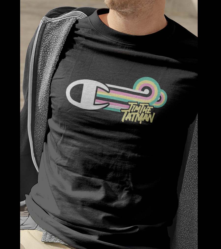 TimTheTatman Colorful Safety Pin T-Shirt