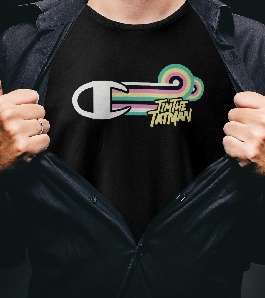 TimTheTatman Colorful Safety Pin T-Shirt