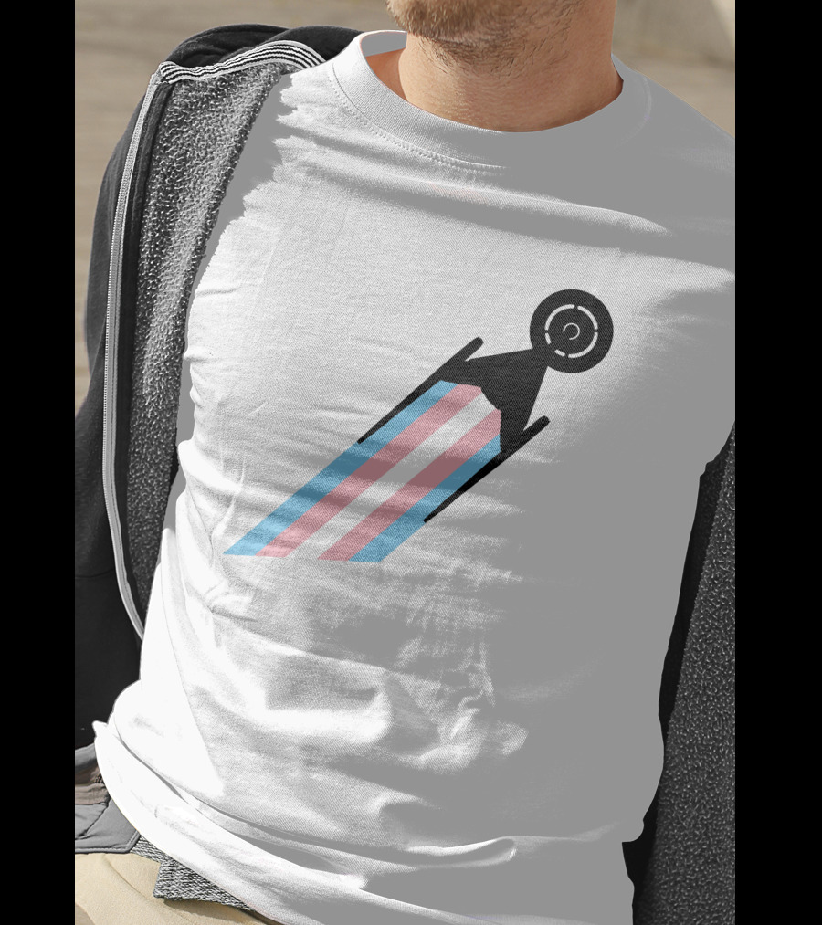 Star Trek Discovery GLAAD USS Transgender Pride Enterprise T-Shirt