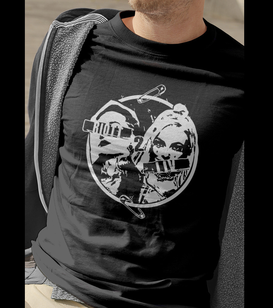 Riott Squad Riott 2 Liv Liv 2 Riott Authentic Safety Pin T-Shirt