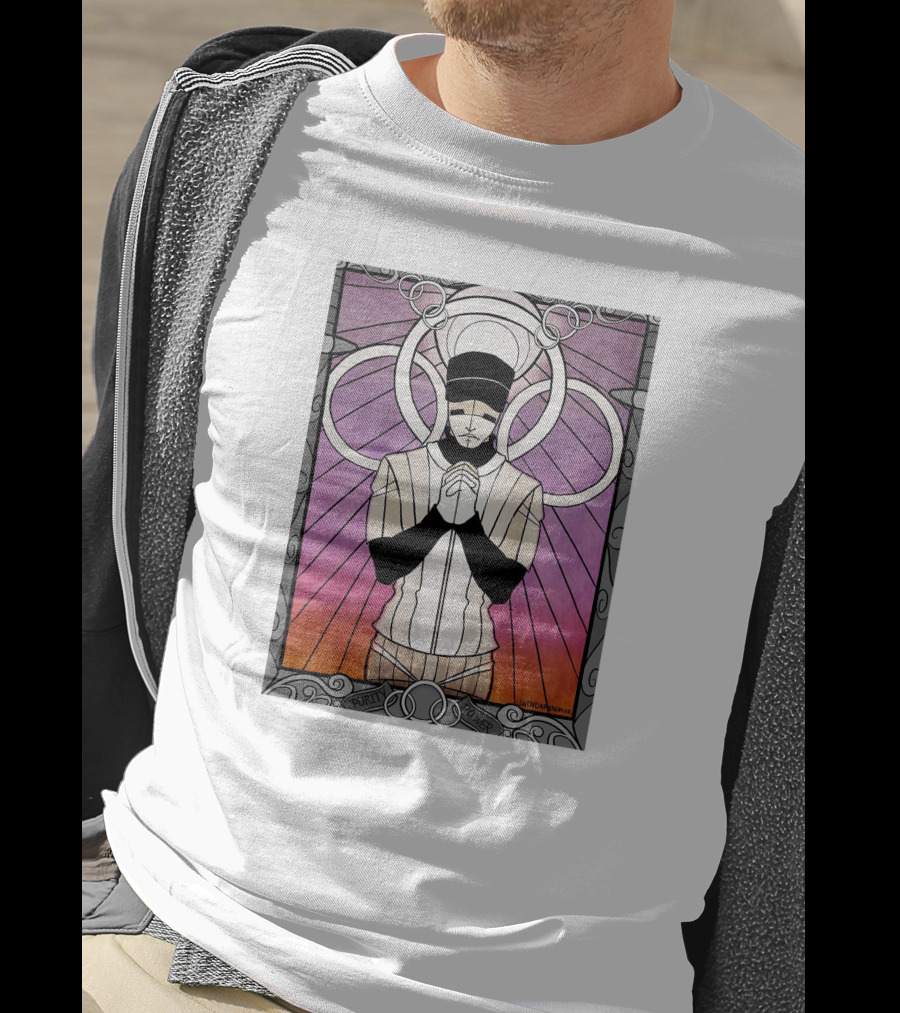 Purity Power Stained Glass Art Nouveau T-Shirt