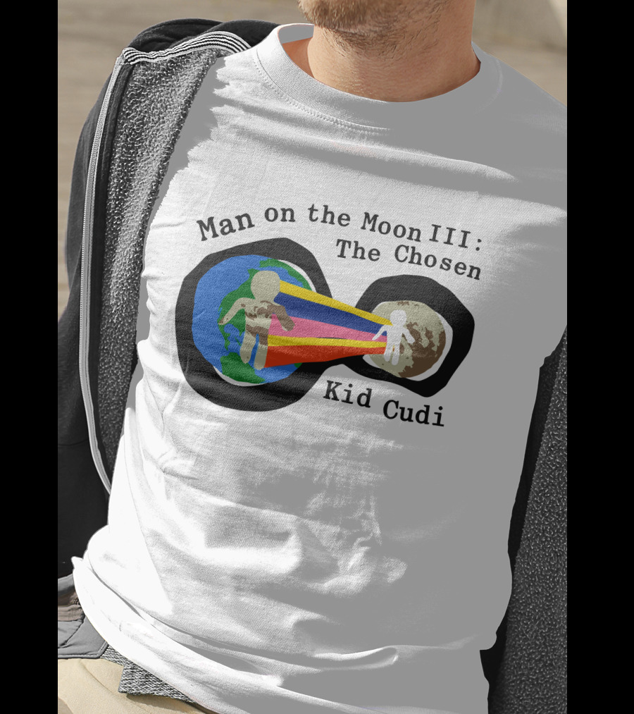 Man On The Moon III: The Chosen Kid Cudi CPFM For MOTM III Heaven On Earth T-Shirt